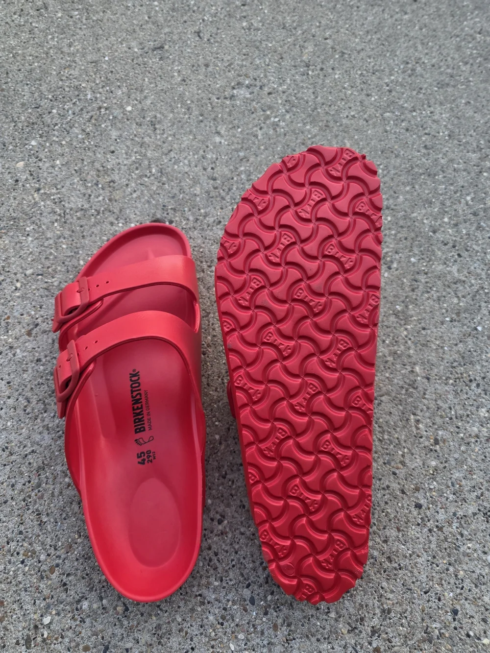 Birkenstock Double-Buckle Slide Sandals Men Size 12.
